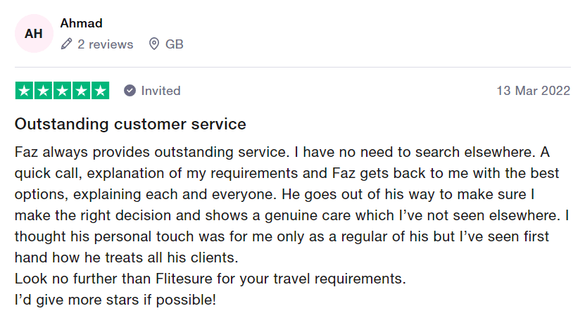 Trustpilot Review